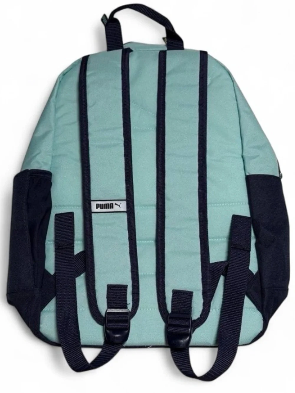 NWT PUMA Activation Backpack Baby Blue Aqua Navy Laptop Pocket School Bag Padded